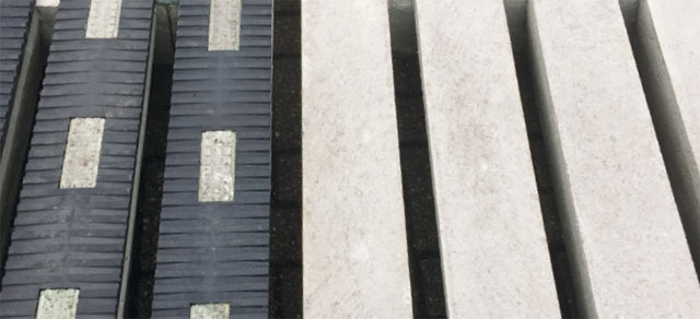 Betonspaltenboden
